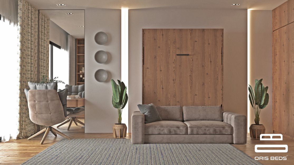 Single Horizontal Sofa Bed